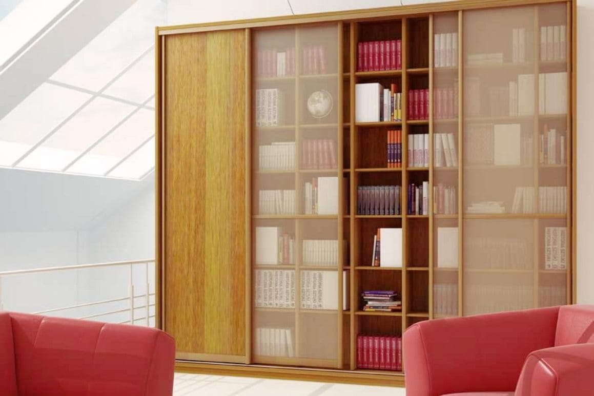 Надежная мебель для хранения вечных ценностей: шкаф-купе для книг
